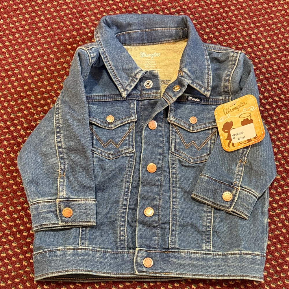 Wrangler Kids Blue Denim Jacket
